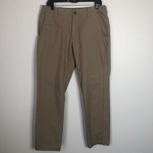 5.11 Tactical Edge Chino Resistant Slim Fit 32x32 Khaki